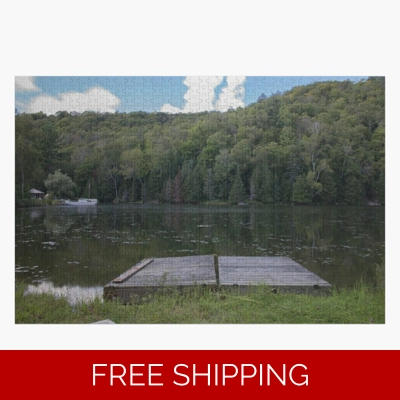 Le Studio Jigsaw Puzzle Lake Perry 2020 Docks